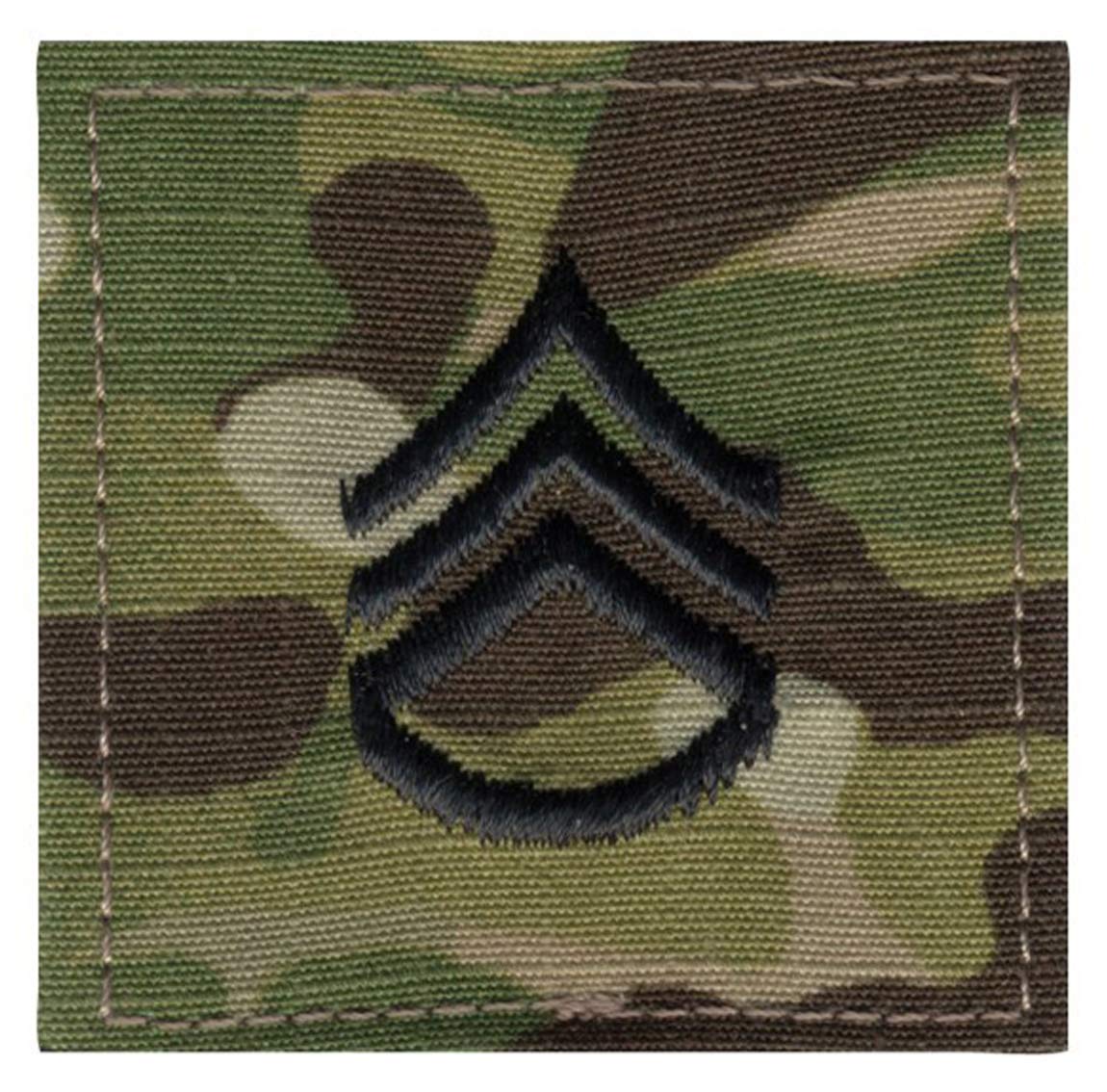 Amazon | ロスコ 米陸軍階級章 ワッペン STAFF SERGEANT 二等軍曹 カモ